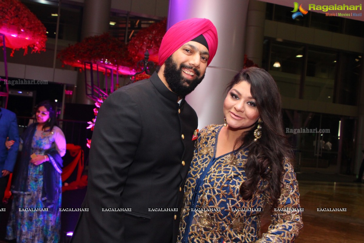 The Ring Ceremony of Jayesh and Sonu at HICC, Novotel, Hyderabad