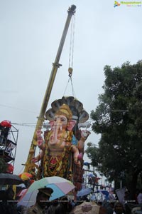 Khairatabad Ganesh 2016 Immersion