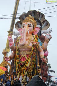 Khairatabad Ganesh 2016 Immersion