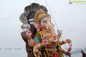 Khairatabad Ganesh 2016 Immersion