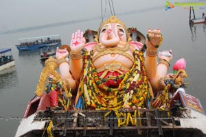 Khairatabad Ganesh 2016 Immersion