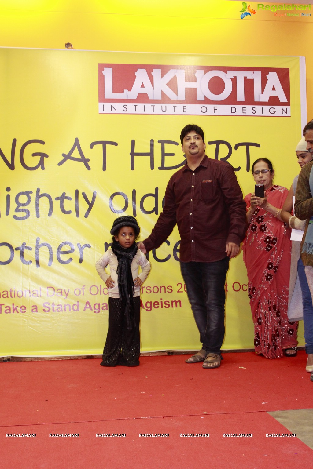 Celebrating International Day of Older Persons 2016 at Lakhotia Institute of Fashion Design (LID)