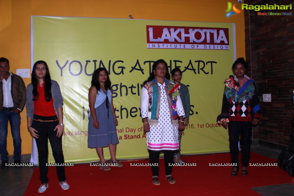 Celebrating International Day of Older Persons 2016 at Lakhotia Institute of Fashion Design (LID)