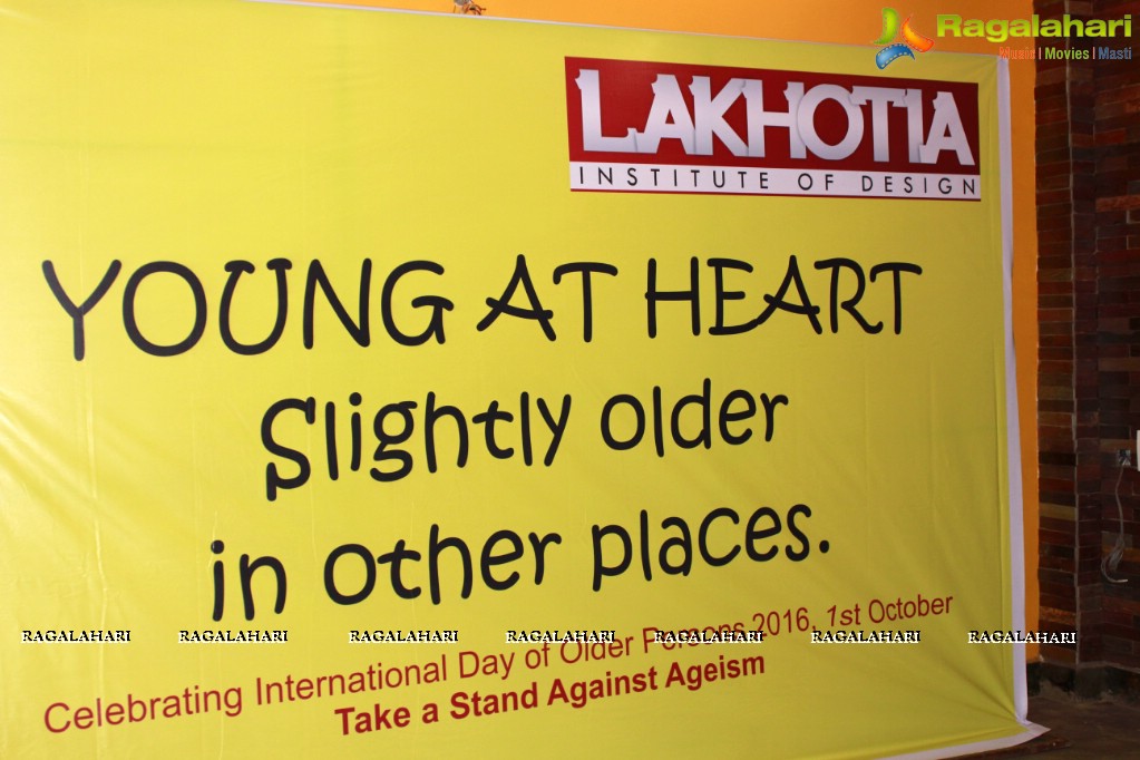 Celebrating International Day of Older Persons 2016 at Lakhotia Institute of Fashion Design (LID)