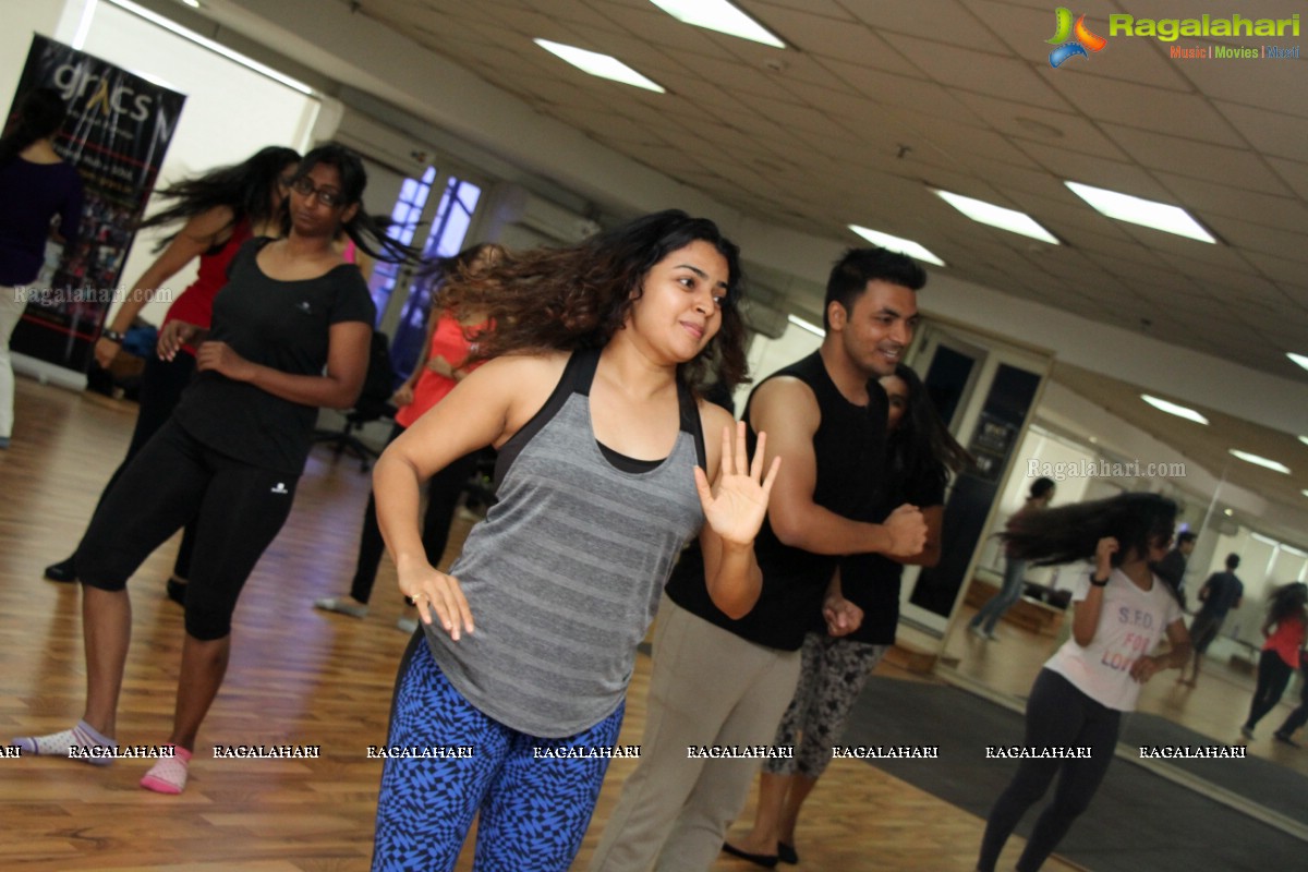 Latin Dance Boot Camp by Abhishek Singh & Nidhi Agarwal at GRYCS