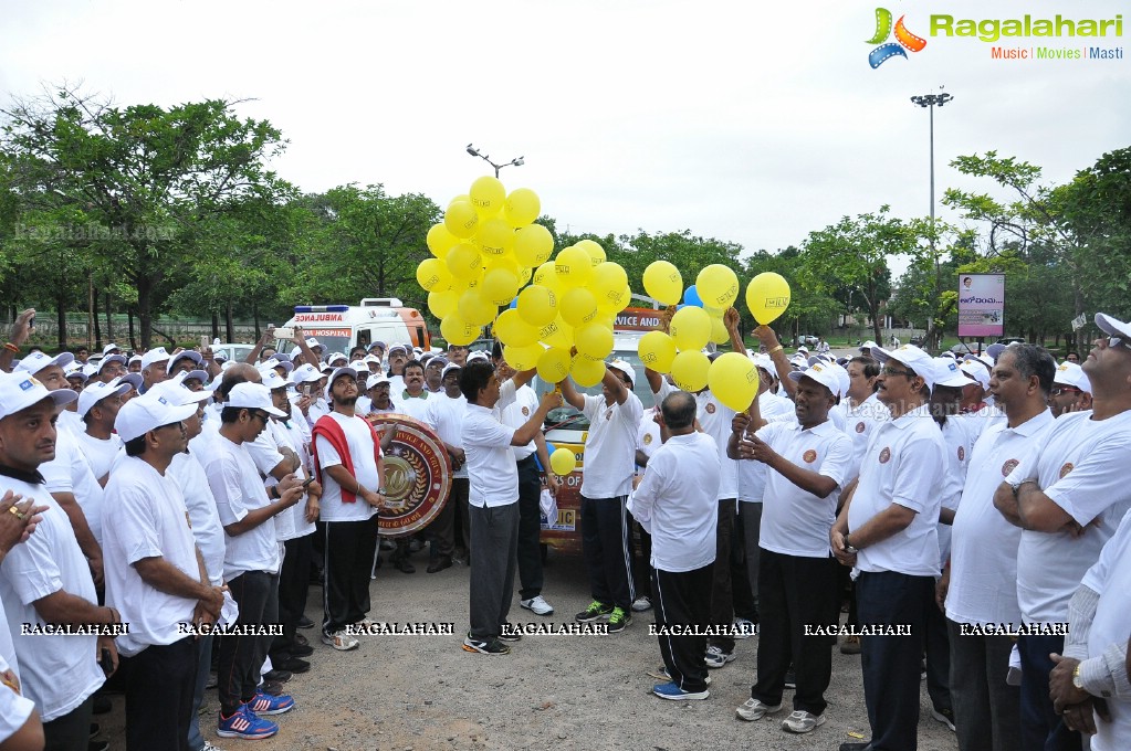 LIC Health Walk Celebrating Insurance Week