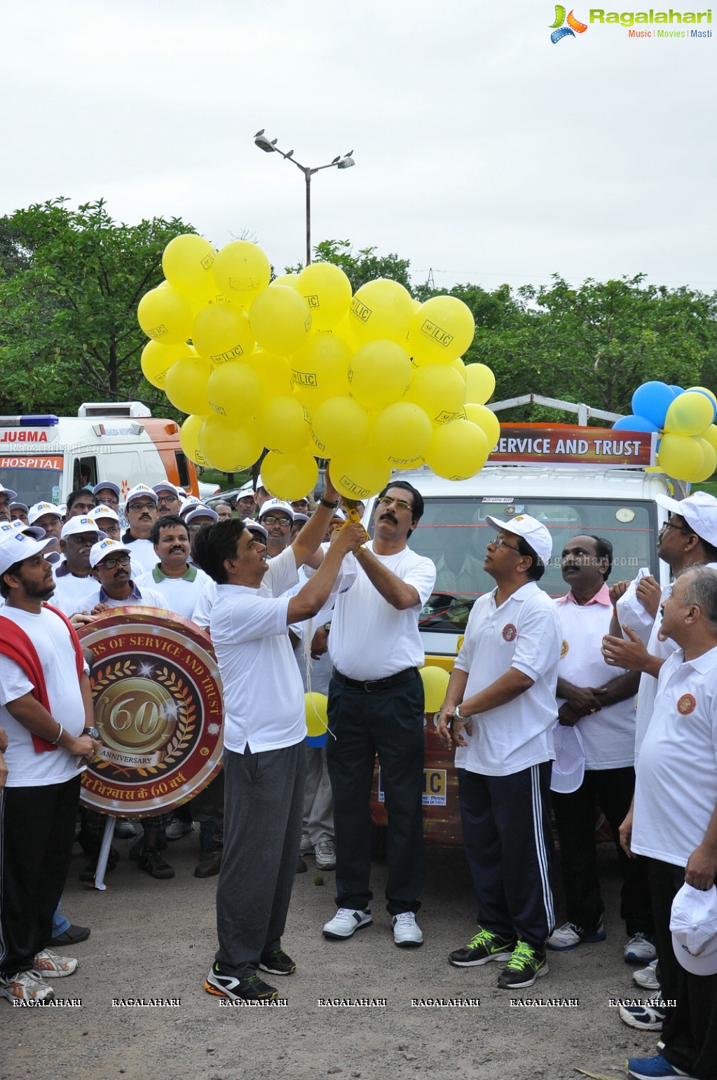 LIC Health Walk Celebrating Insurance Week