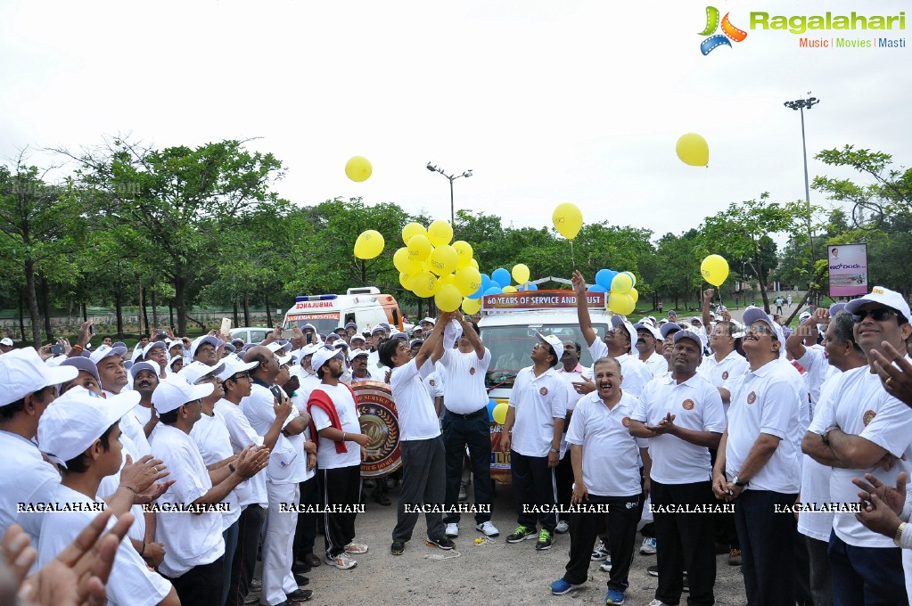 LIC Health Walk Celebrating Insurance Week