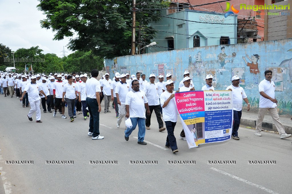 LIC Health Walk Celebrating Insurance Week