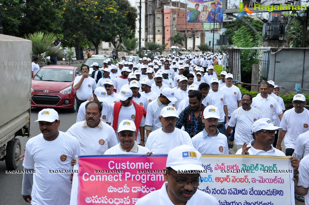 LIC Health Walk Celebrating Insurance Week