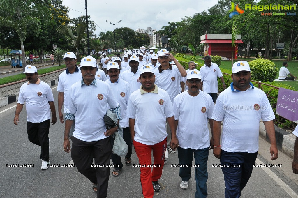 LIC Health Walk Celebrating Insurance Week