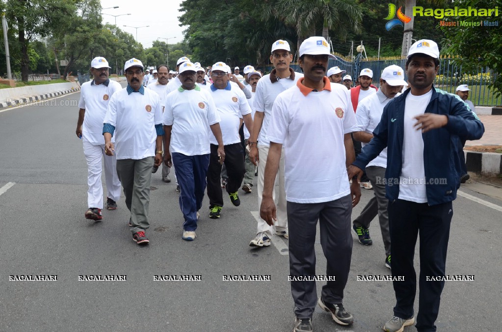 LIC Health Walk Celebrating Insurance Week