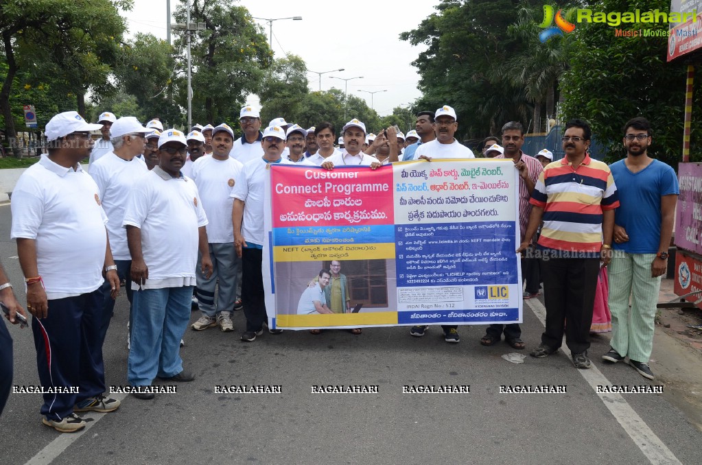 LIC Health Walk Celebrating Insurance Week