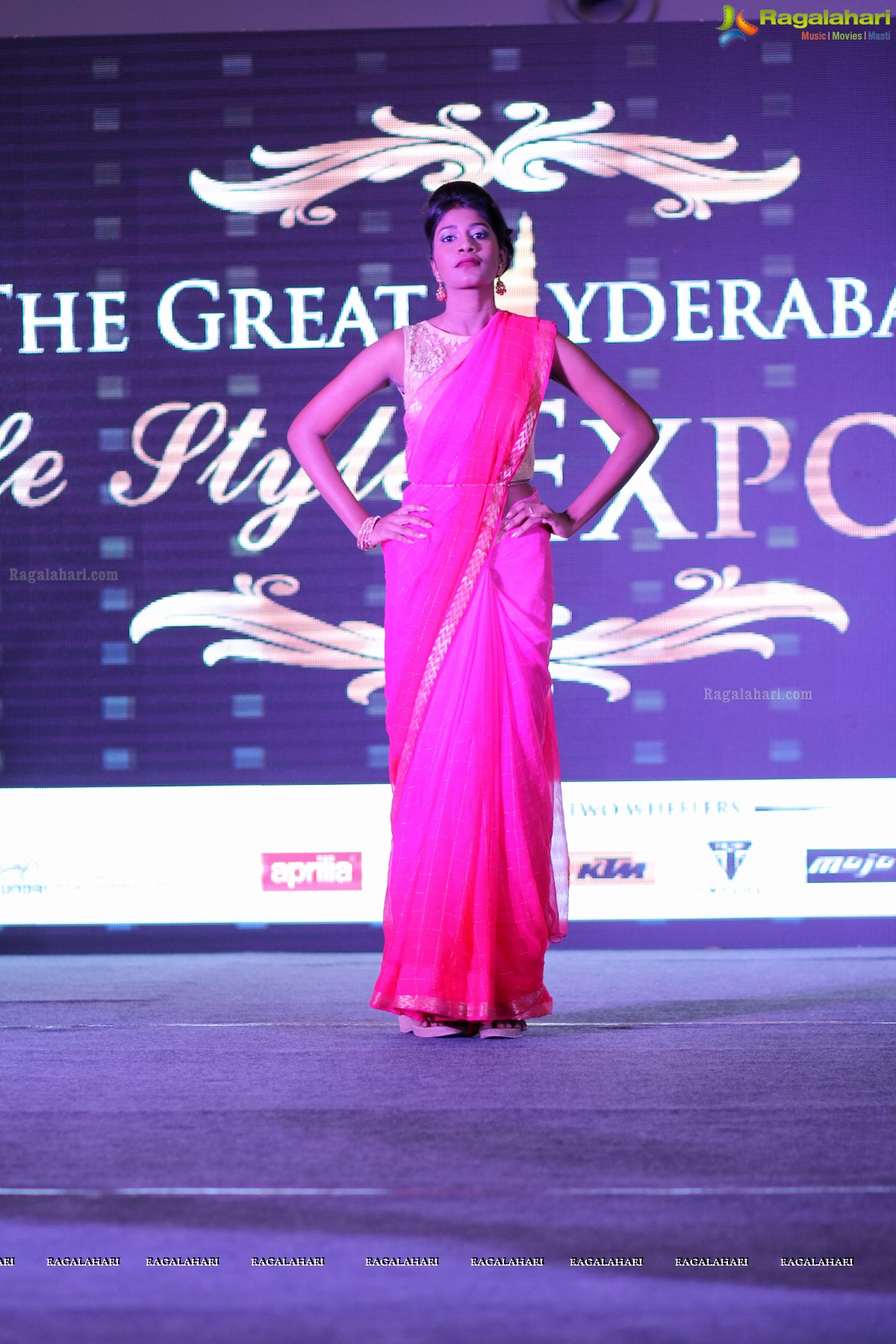 V Star Entertainment and SIPL Lifestyle Expo 2016 Fashion Show at Forum Sujana Mall, Hyderabad