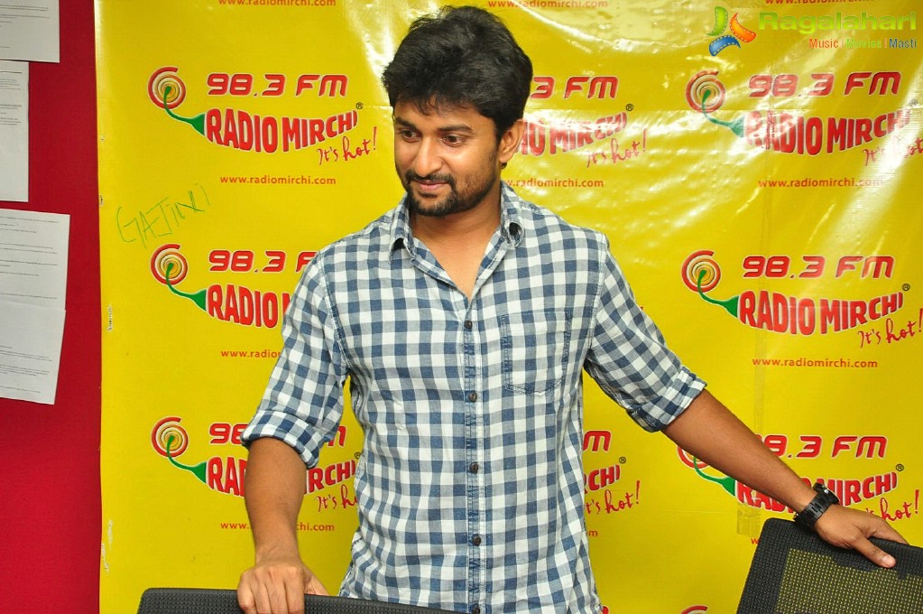 Majnu Team at Radio Mirchi, Hyderabad