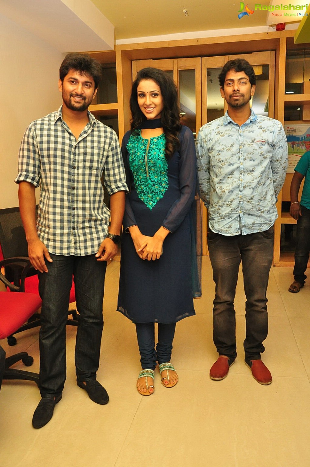 Majnu Team at Radio Mirchi, Hyderabad