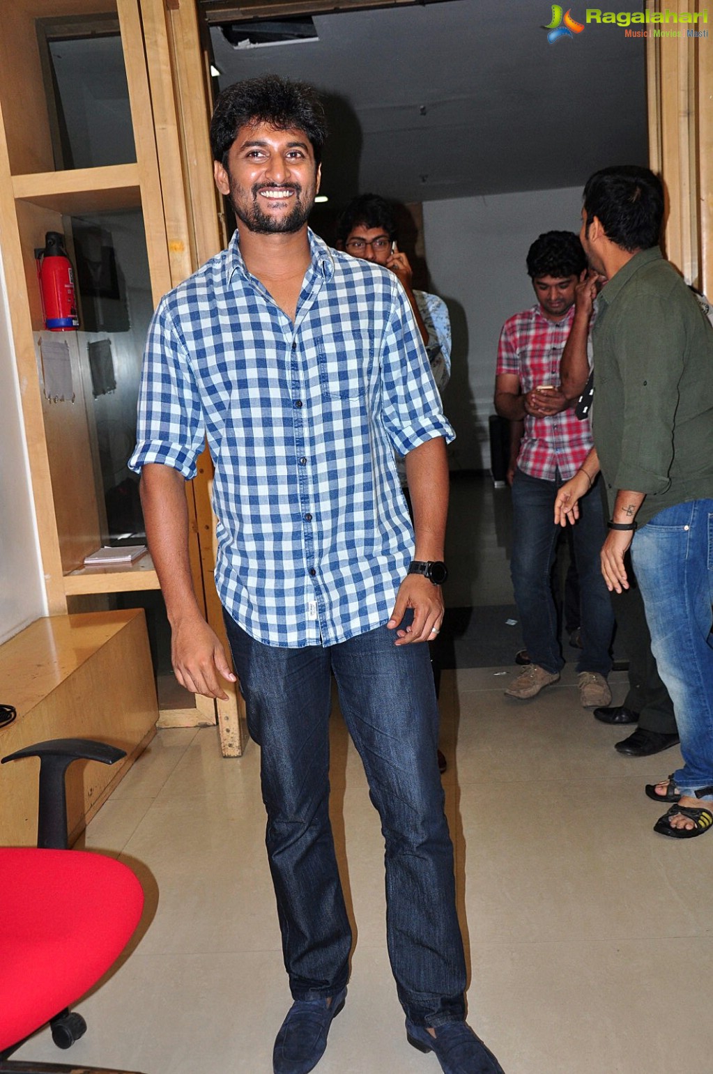 Majnu Team at Radio Mirchi, Hyderabad