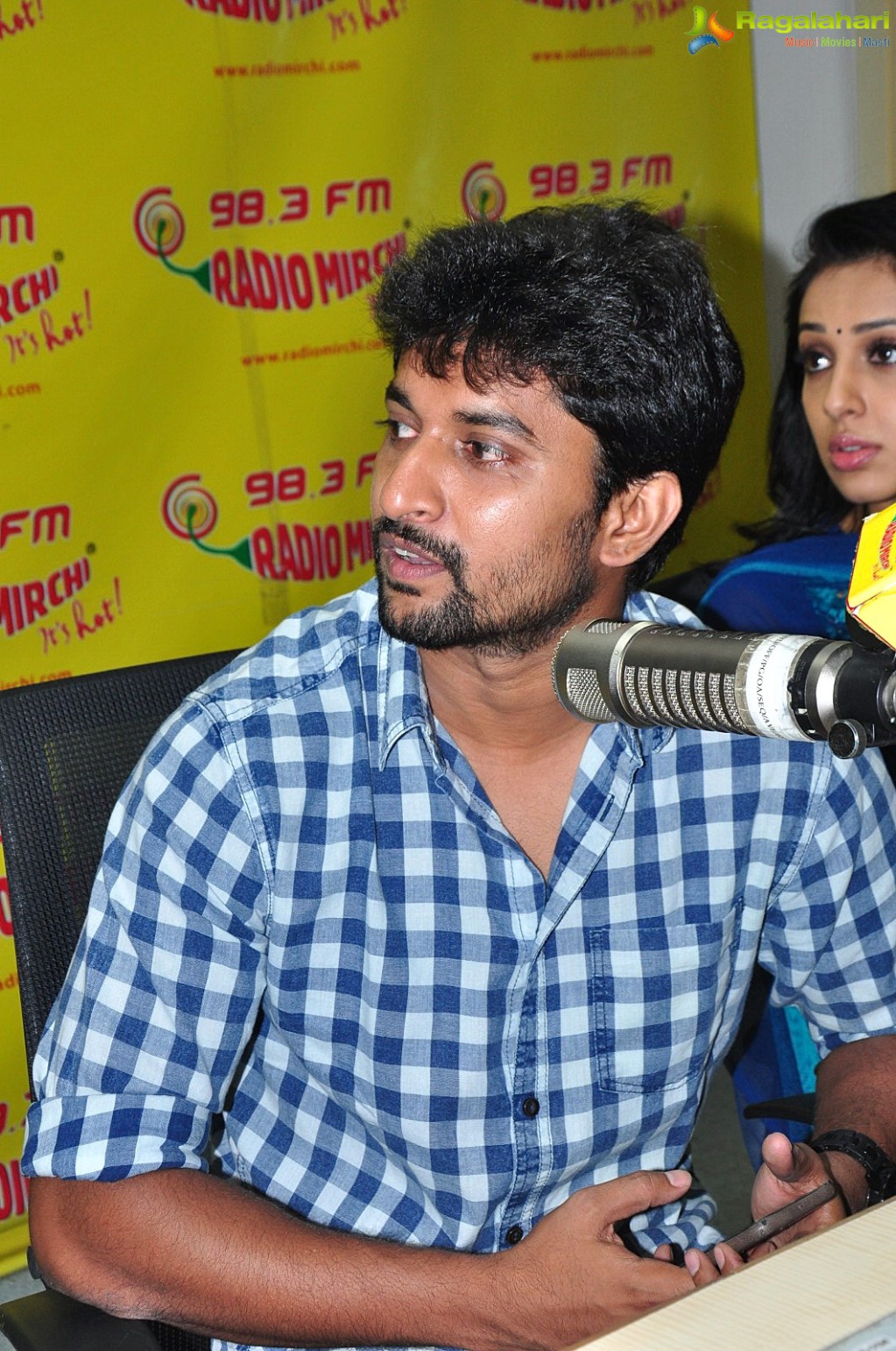 Majnu Team at Radio Mirchi, Hyderabad