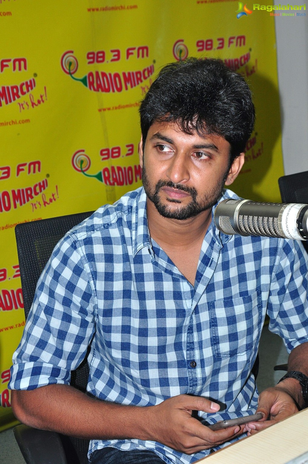 Majnu Team at Radio Mirchi, Hyderabad