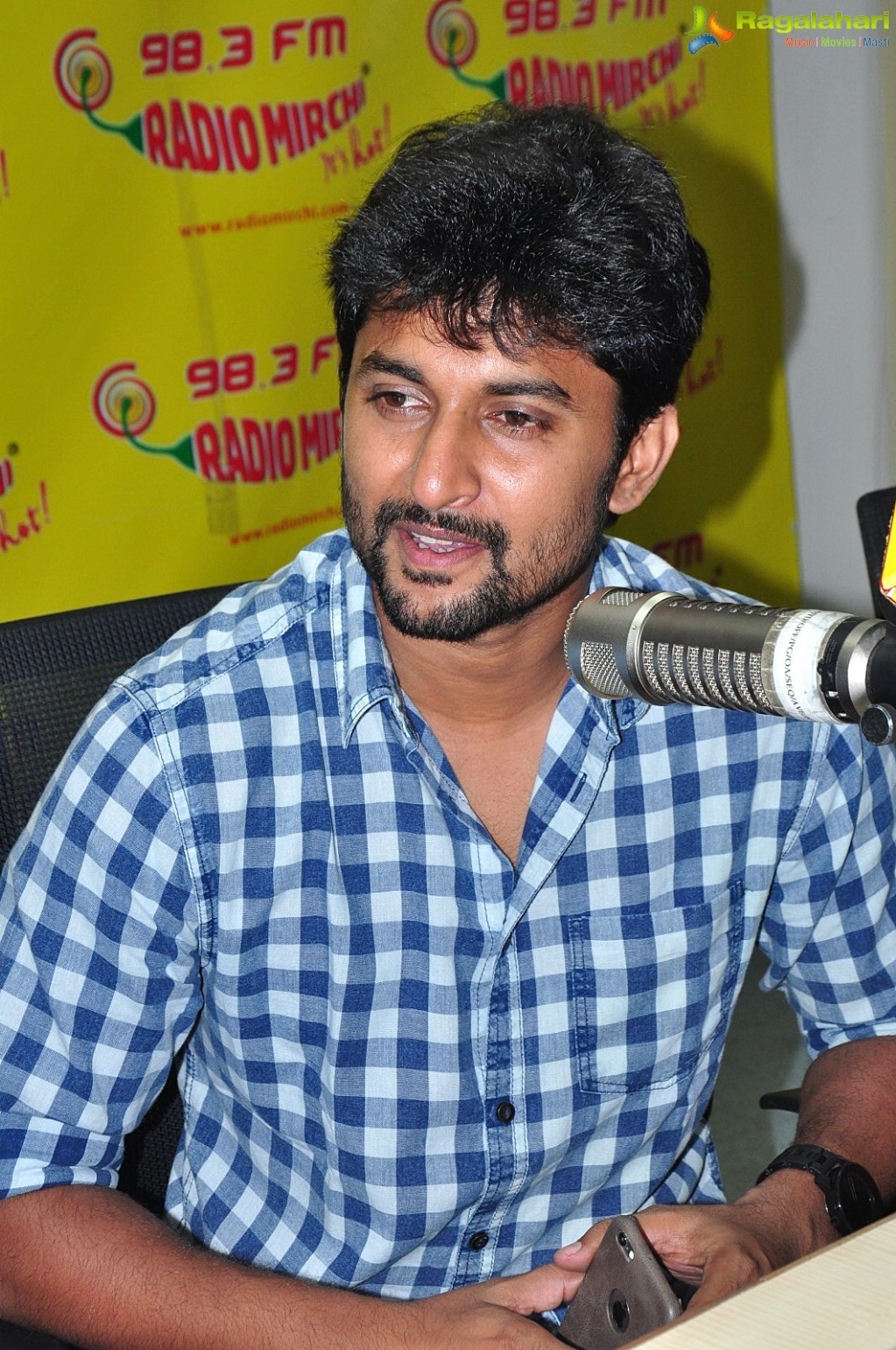 Majnu Team at Radio Mirchi, Hyderabad