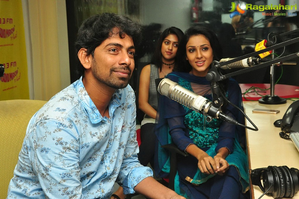 Majnu Team at Radio Mirchi, Hyderabad