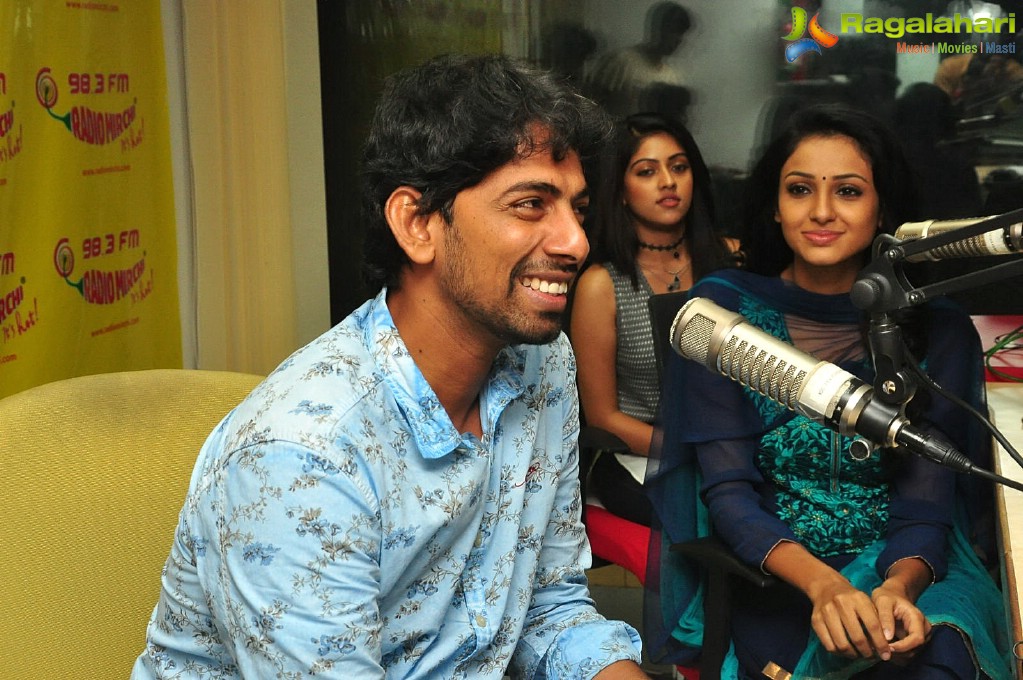 Majnu Team at Radio Mirchi, Hyderabad