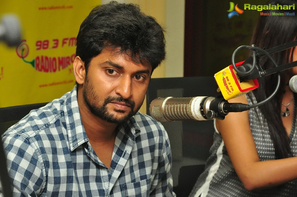 Majnu Team at Radio Mirchi, Hyderabad