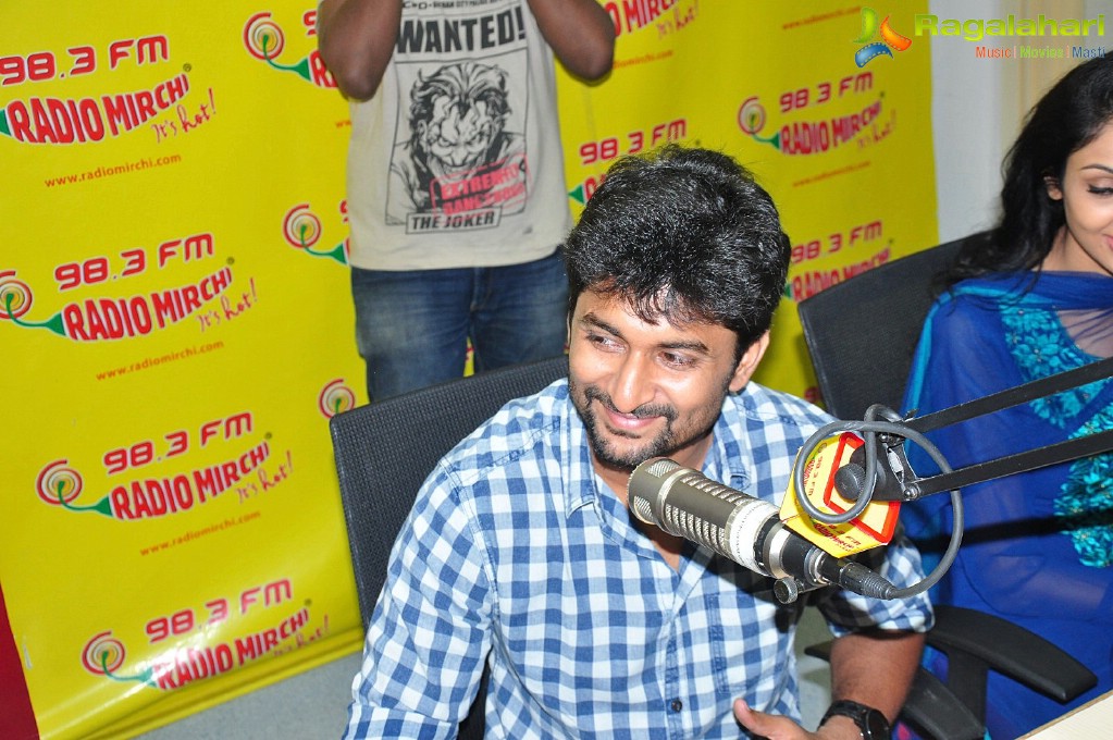 Majnu Team at Radio Mirchi, Hyderabad