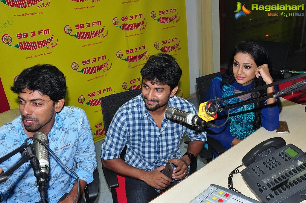 Majnu Team at Radio Mirchi, Hyderabad