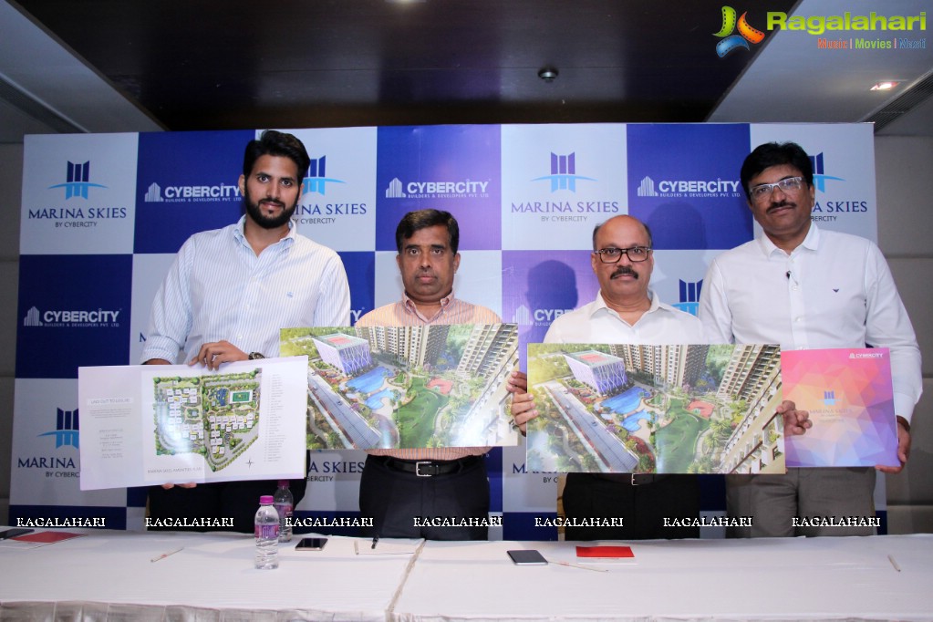 Cybercity 2000 Cr Project 'Marina Skies' Launch Press Meet