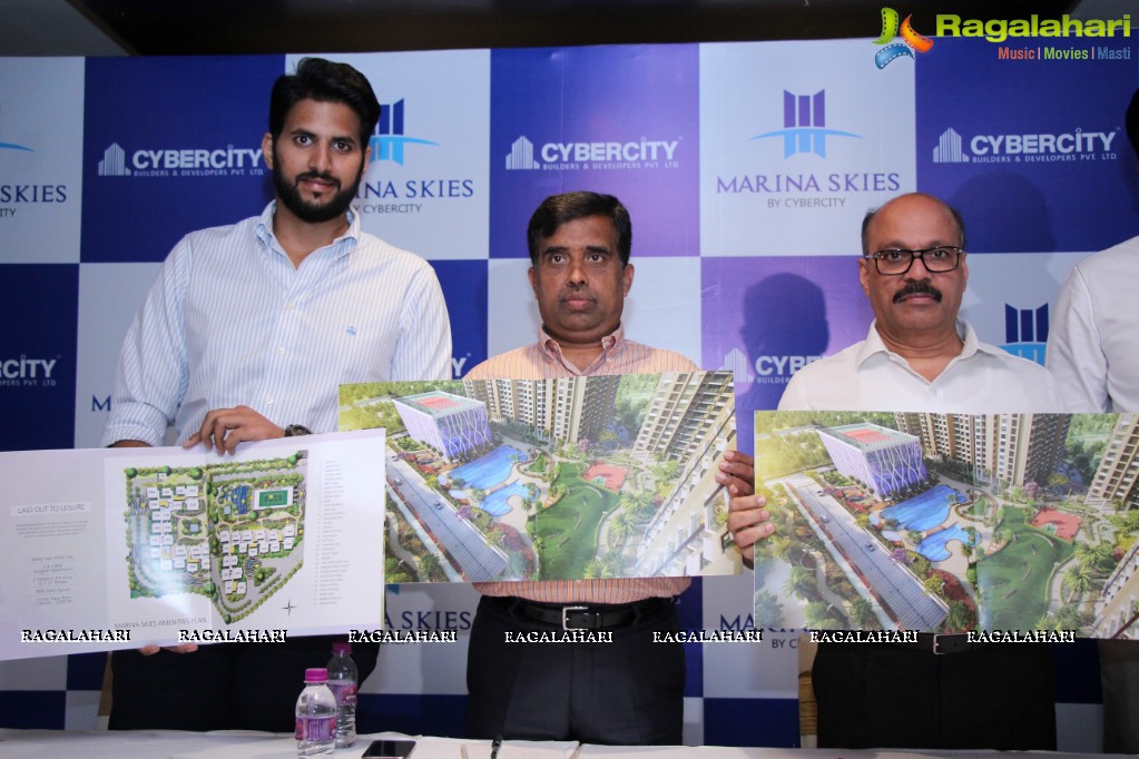 Cybercity 2000 Cr Project 'Marina Skies' Launch Press Meet