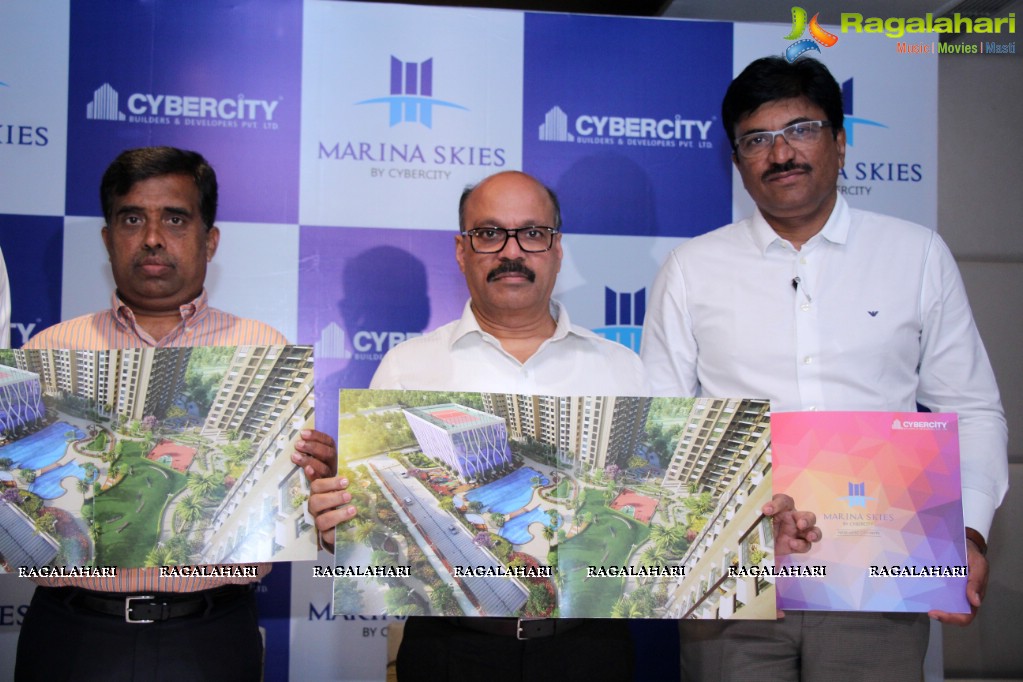 Cybercity 2000 Cr Project 'Marina Skies' Launch Press Meet