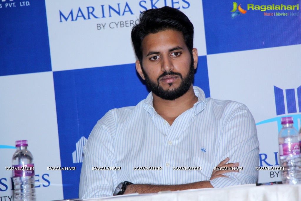 Cybercity 2000 Cr Project 'Marina Skies' Launch Press Meet