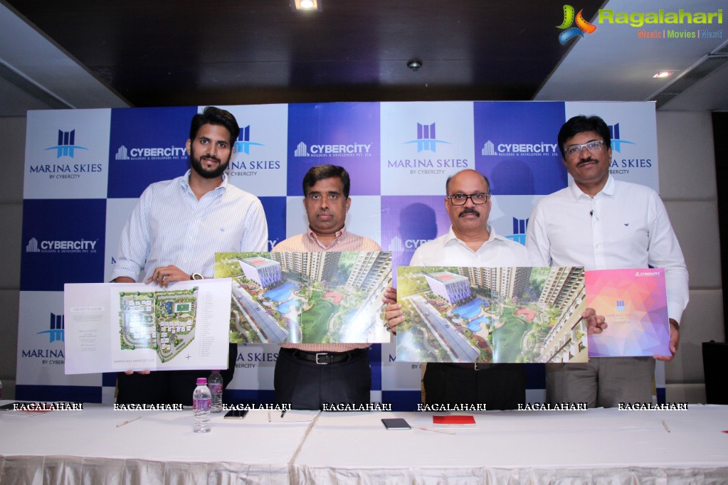 Cybercity 2000 Cr Project 'Marina Skies' Launch Press Meet