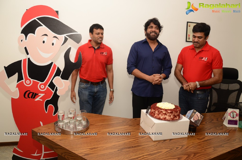 Nagarjuna launches CarZ Xpress Franchise Program by CarZ, Hyderabad