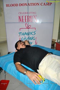 Neeru's Thanksgiving Day Blood Donation Camp