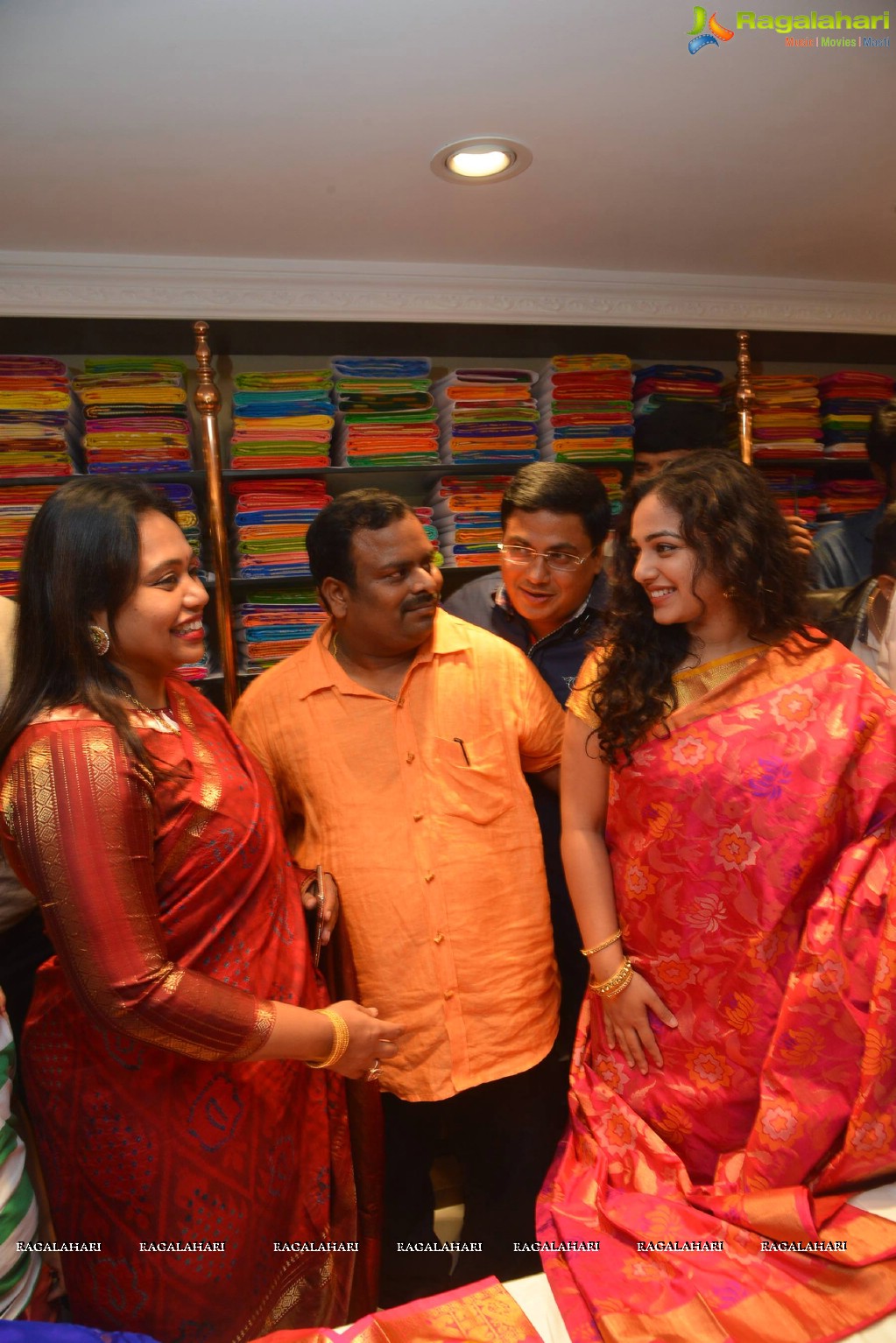 Nithya Menen at Kalamandir Launch, Vizag