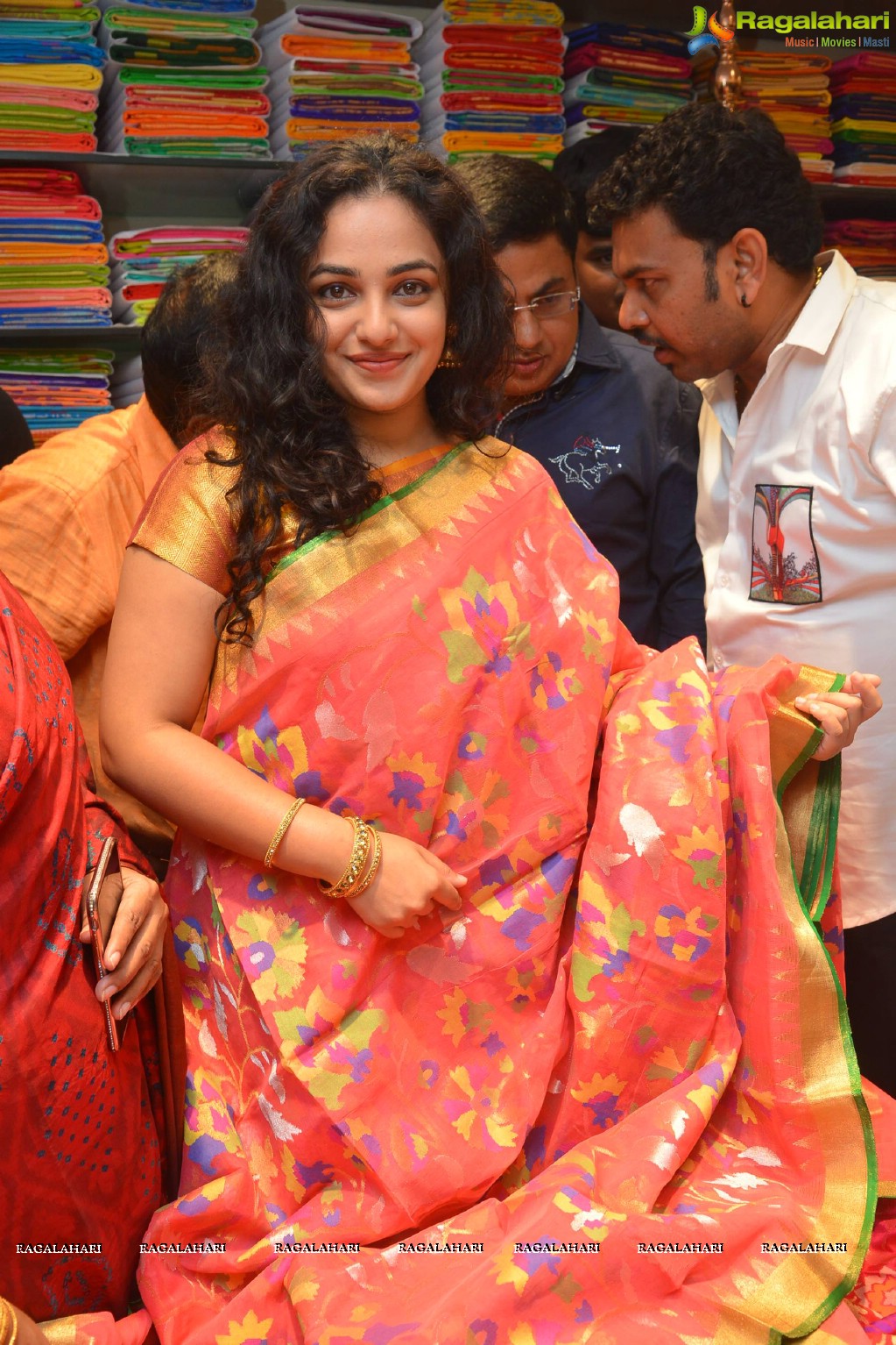 Nithya Menen at Kalamandir Launch, Vizag