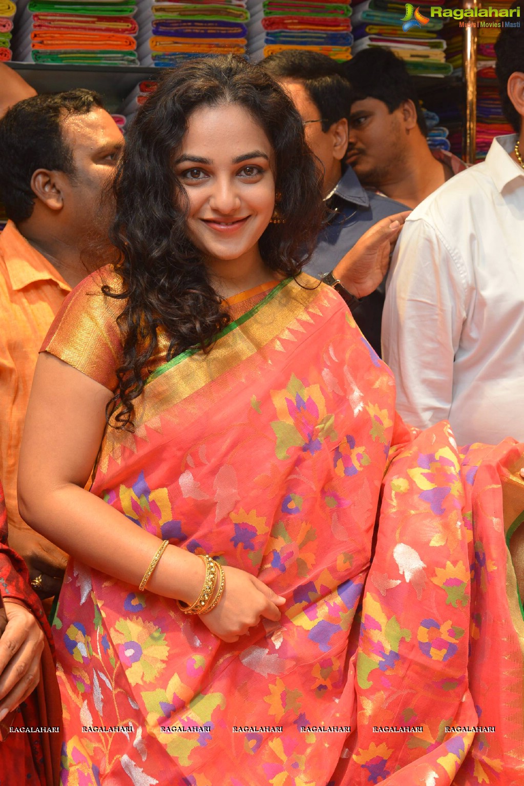 Nithya Menen at Kalamandir Launch, Vizag
