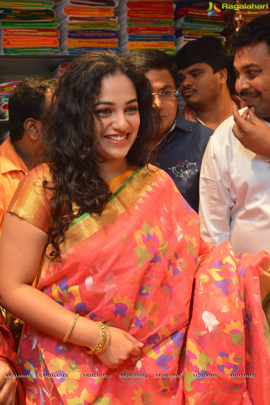 Nithya Menen at Kalamandir Launch, Vizag