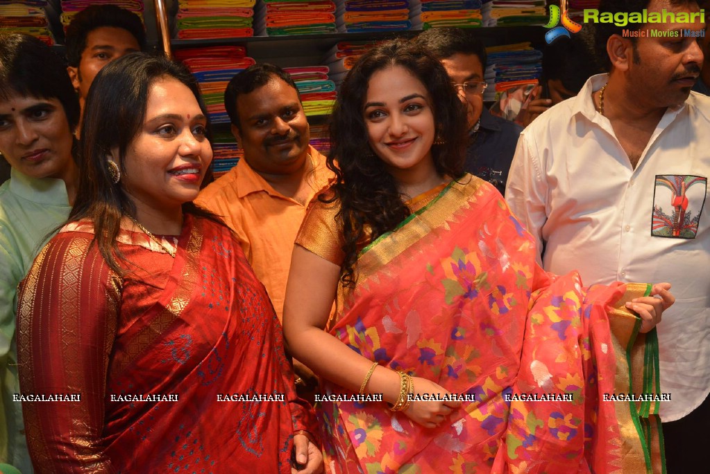 Nithya Menen at Kalamandir Launch, Vizag