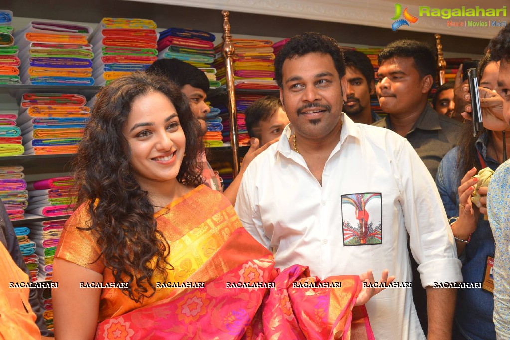 Nithya Menen at Kalamandir Launch, Vizag