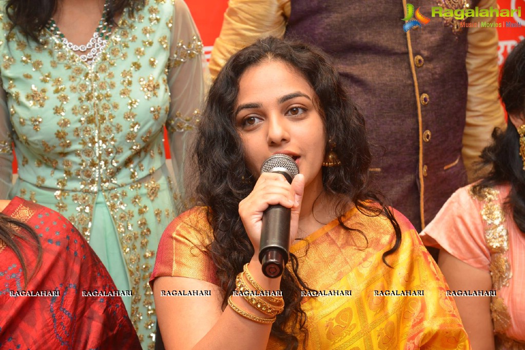 Nithya Menen at Kalamandir Launch, Vizag