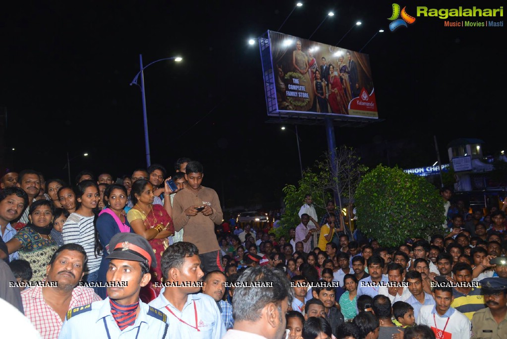 Nithya Menen at Kalamandir Launch, Vizag