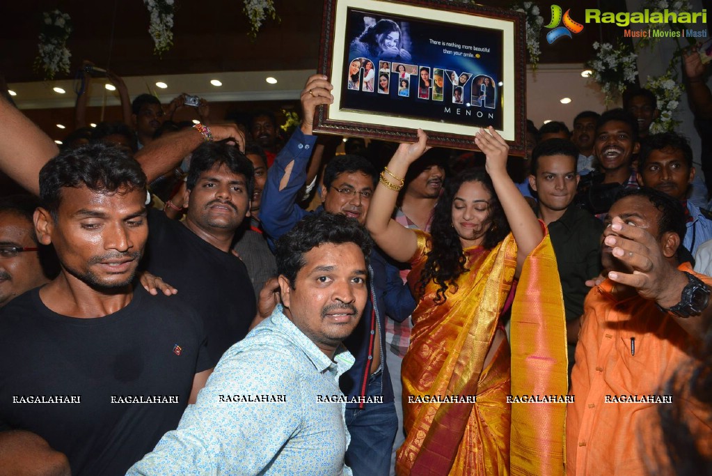 Nithya Menen at Kalamandir Launch, Vizag