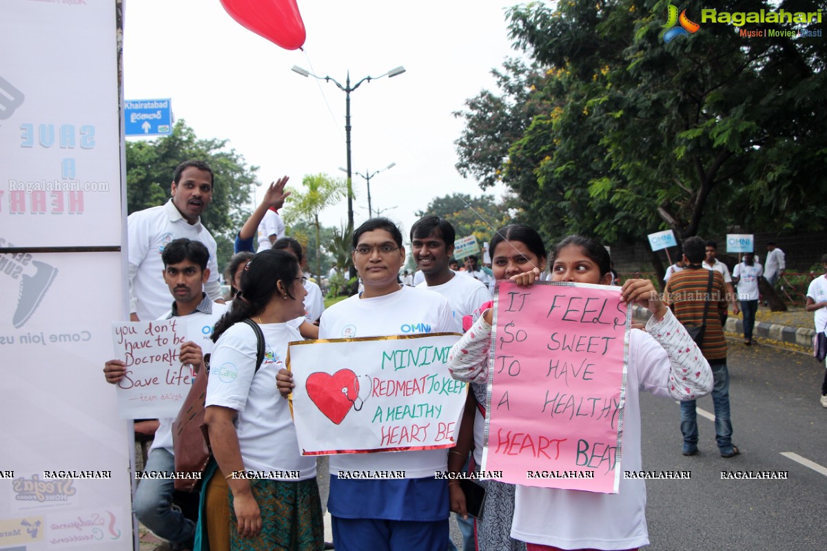 Omni Hospitals - Save a Heart, Save a Life Walkathon, Hyderabad