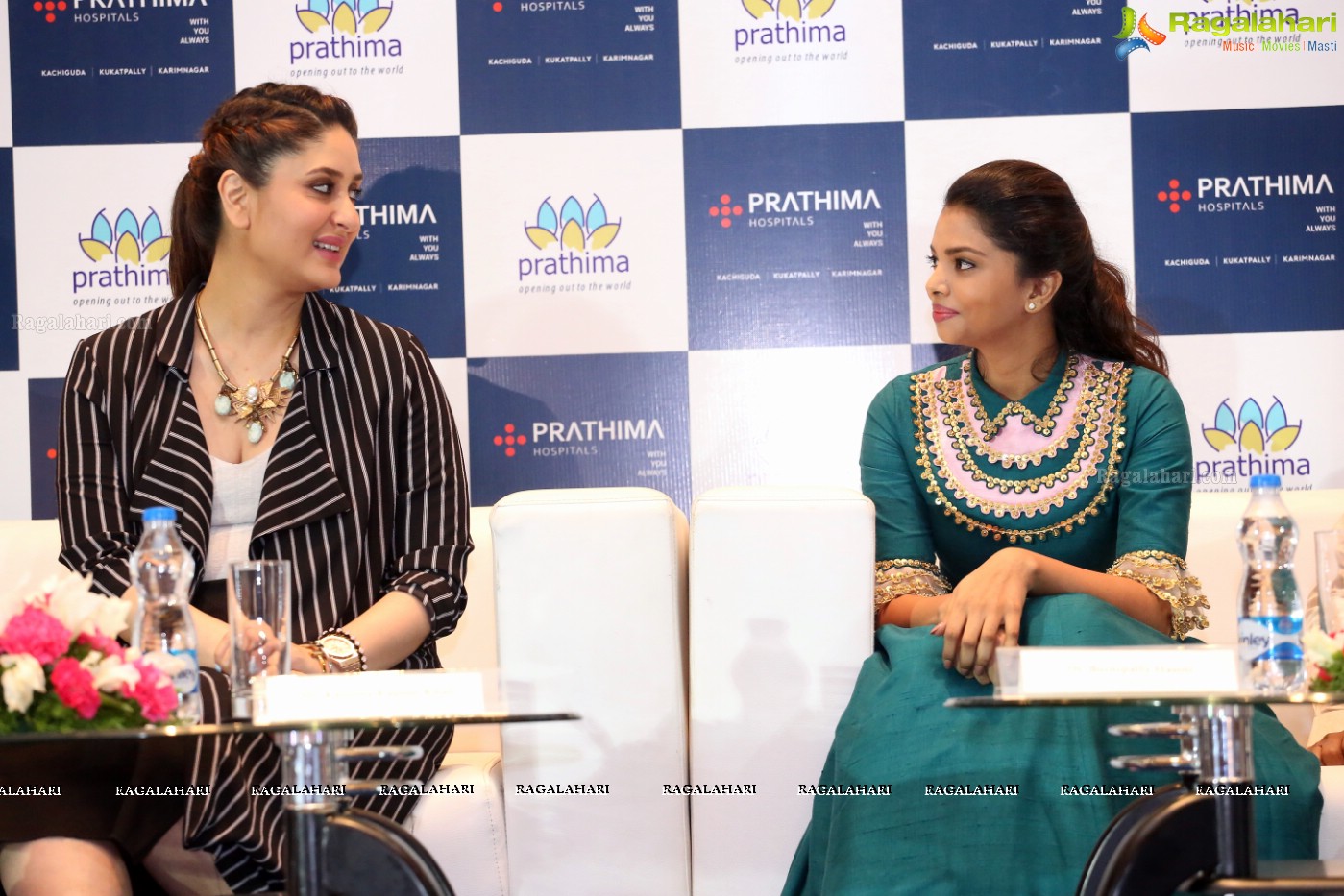 Saif Ali Khan and Kareena Kapoor at Prathima Hospitals Brand Ambassador Announcement