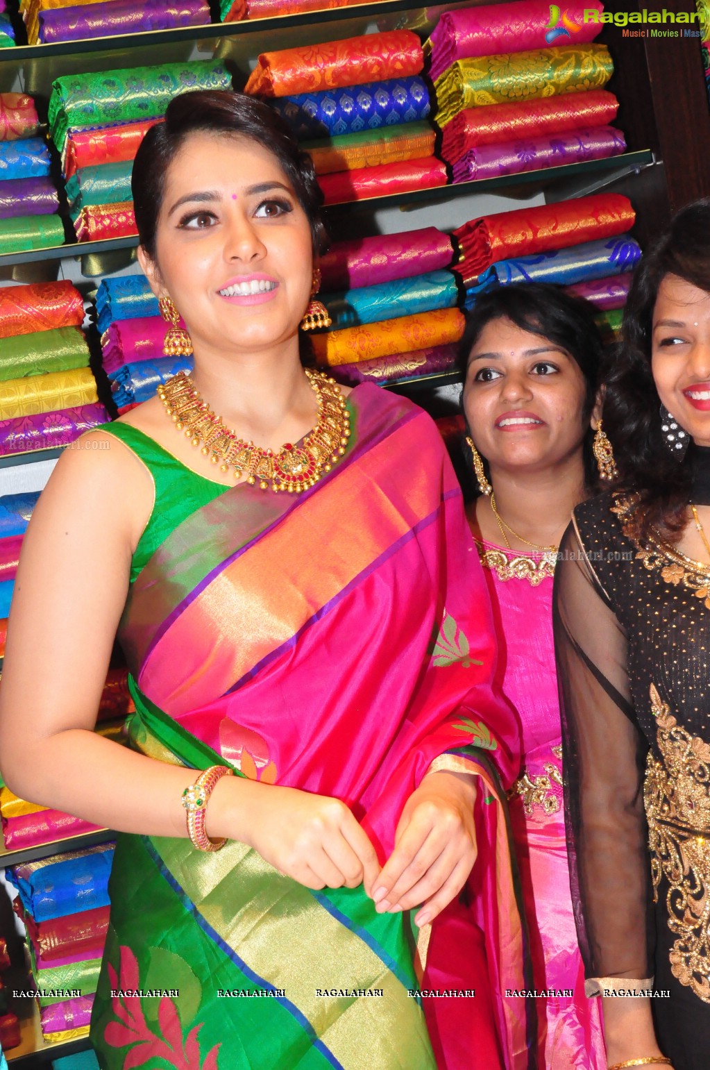 Raashi Khanna inaugurates R.S Brothers at Kothapet, Hyderabad