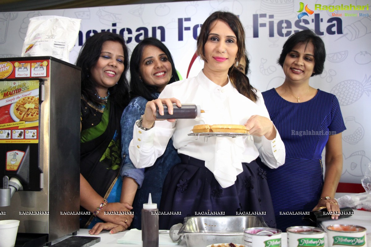 American Recipes Demonstration by Ruchika Sharma at American Food Fiesta, Taj Banjara, Hyderabad