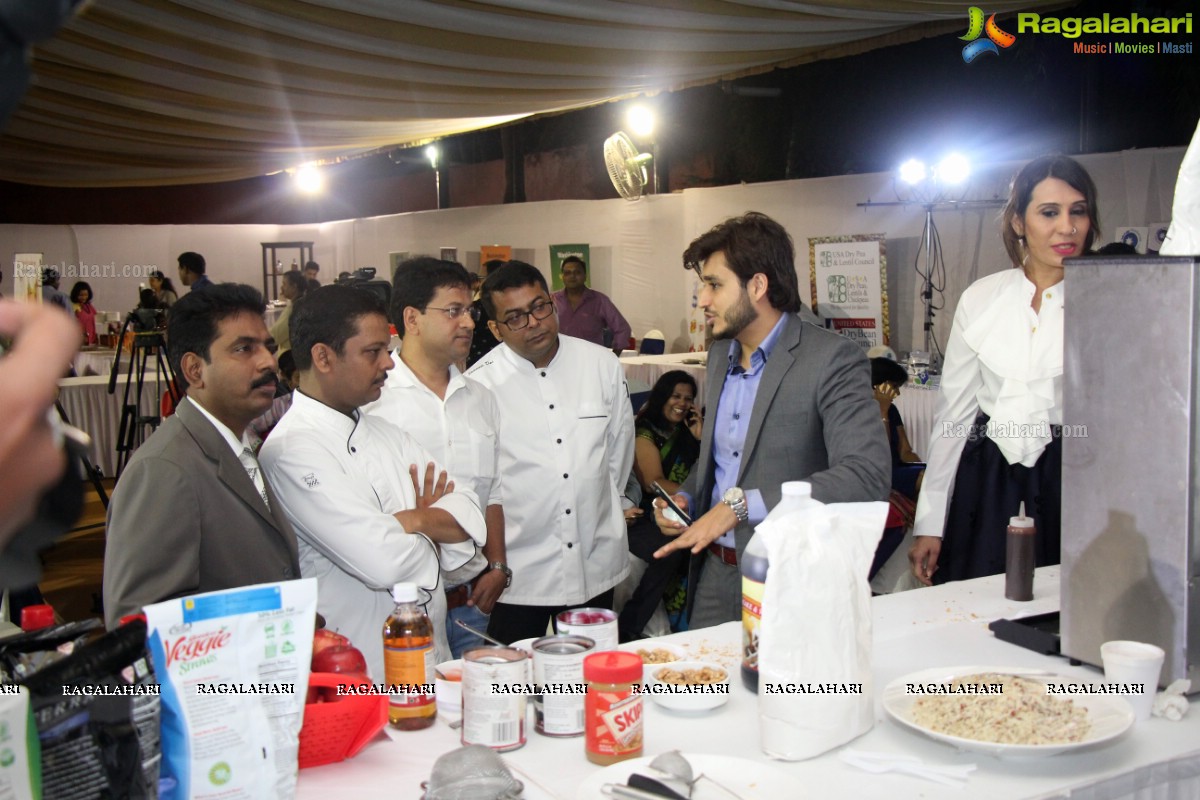 American Recipes Demonstration by Ruchika Sharma at American Food Fiesta, Taj Banjara, Hyderabad